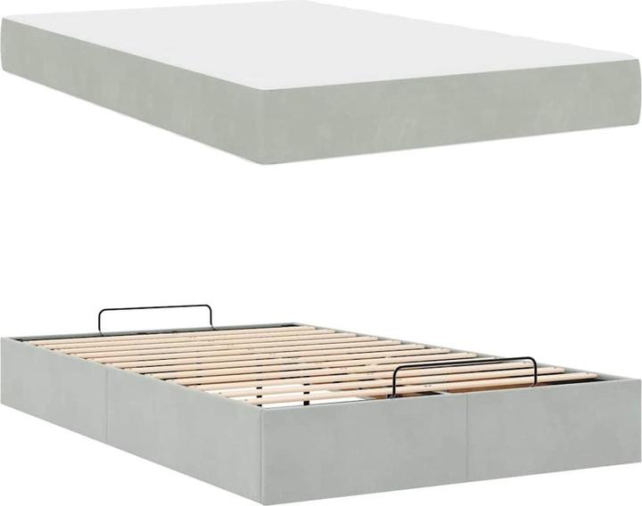 Produktbild VidaXL Stauraumbett (120 x 200 cm)