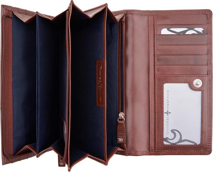 Immagine prodotto Riccardo Ferducci Portafoglio donna, ampio, RFID