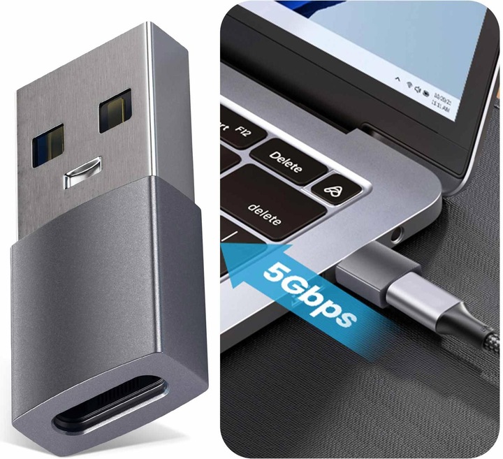 Actual product image Satechi USB A – USB C (0.04 m, USB 3.0)