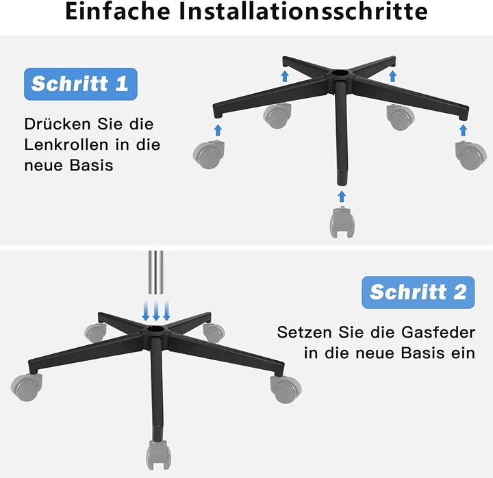Produktbild Baasha Fusskreuz