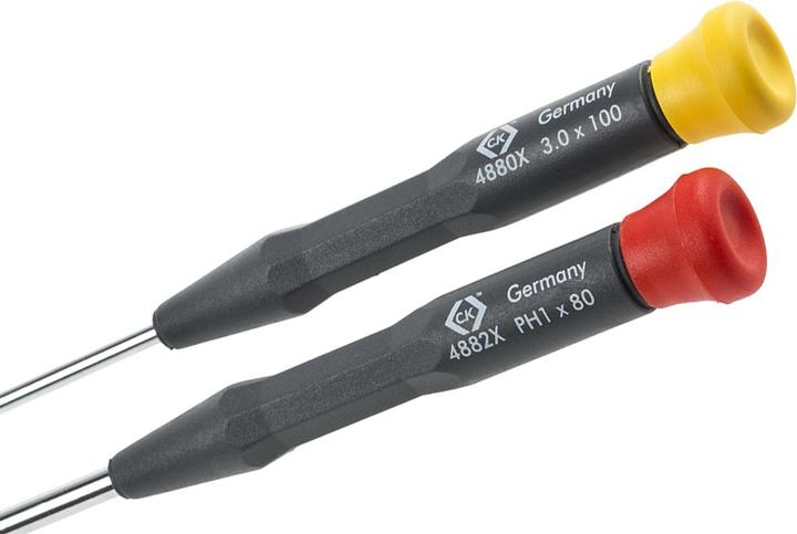 Actual product image C.K Magma Electronics and precision mechanics Sc (Phillipps cross recess (PH), Slotted screws)