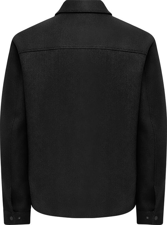 Produktbild Only & Sons Fly-Away Kragen Ärmelbündchen mit Knopf Jacke Jacke (XL)