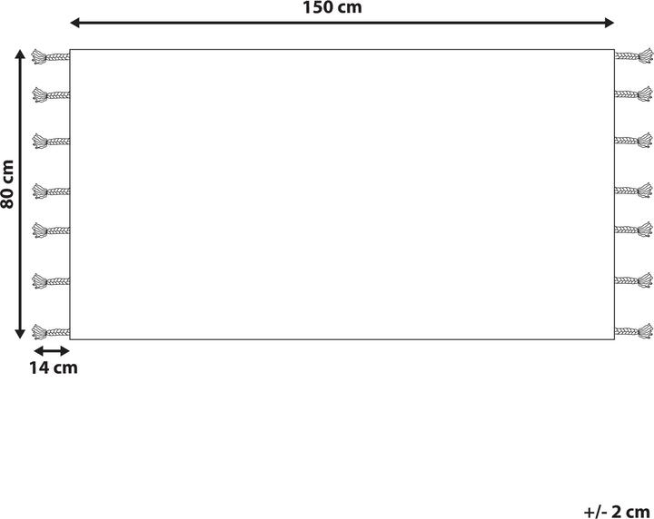 Produktbild Beliani Khouribga (80 x 150 cm)