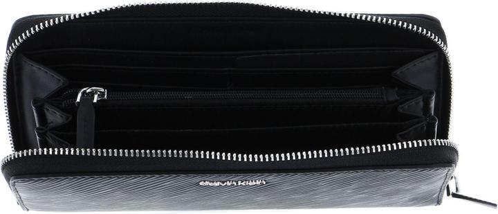 Actual product image Calvin Klein CK Elevated Zip Around Wallet Saffiano