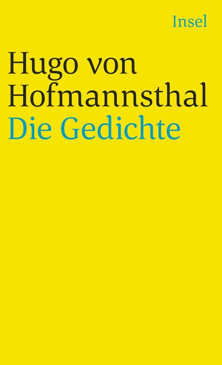 Produktbild Die Gedichte (Deutsch, Hugo von Hofmannsthal, 2000)
