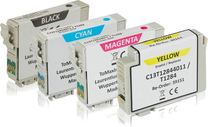 Produktbild Inkadoo Kompatibel zu Epson C 13 T 12854012 / T1285 Tintenpatrone (M, C, Y, BK)