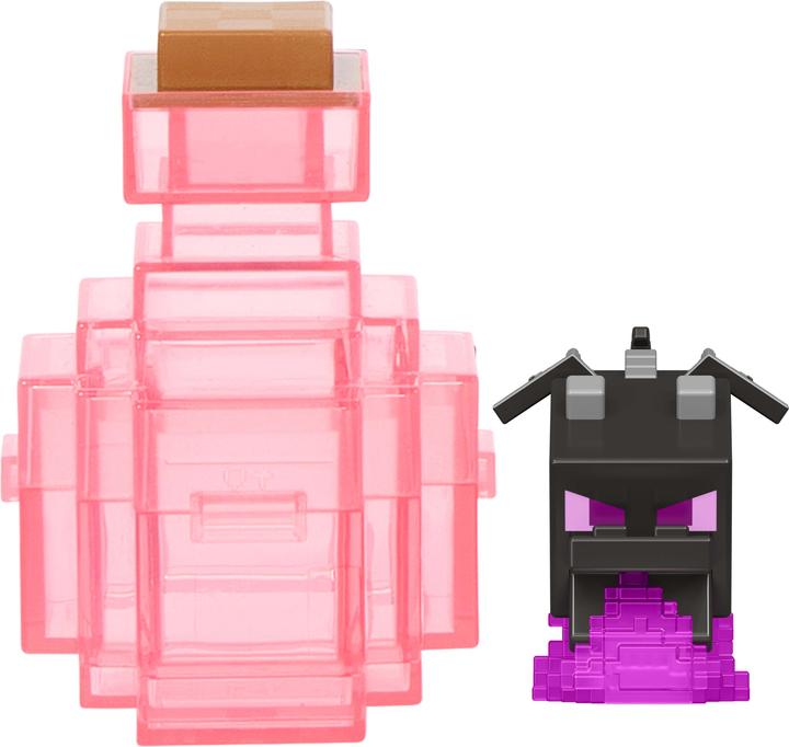 Actual product image Mattel Minecraft Mini Mode Potion Brewing Action Figures with Color Reveal (Characters May Vary)