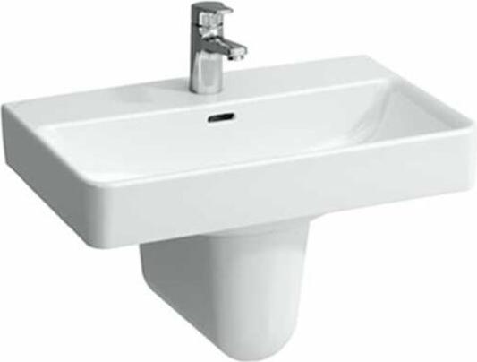 Produktbild Laufen Waschtisch PRO S 60x38cm Komp. m ÜL o Hahnloch weiss LCC (380 mm, 600 mm)