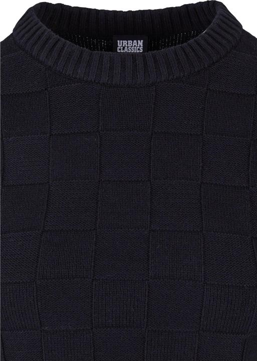 Produktbild Urban Classics Ladies Check Knit Sweater - 126785 (XL)