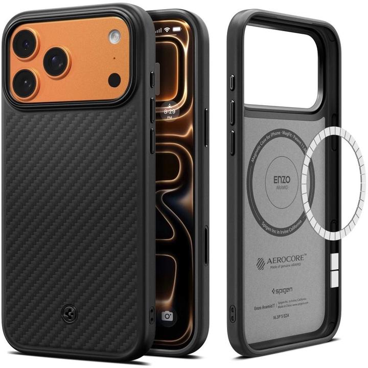Produktbild Spigen Enzo Aramid "T" MagSafe (Apple iPhone 17 Pro)