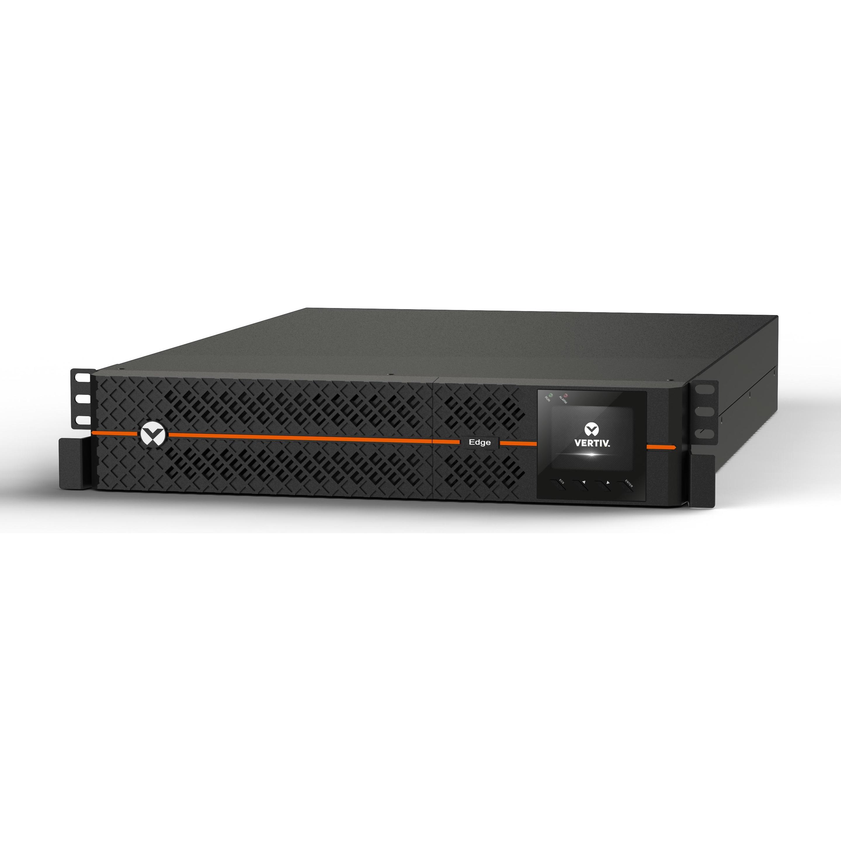 Vertiv EDGE UPS 1500VA/1350W 2U Rack/Tower IntelliSlot port (1350 VA, 1350 W, Line-Interaktiv USV), USV