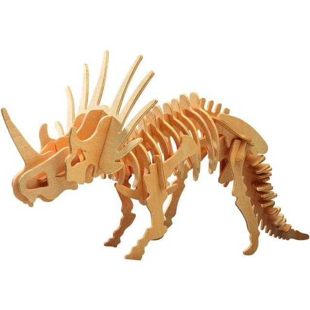 Besttoy Holz-Modellbau - Dinosaurier - Styracosaurus
