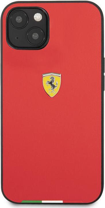 Image du produit Ferrari Coque iPhone 13 - Hardcase Housse de protection Italian Flag Line rouge No.166 (Apple iPhone 13)