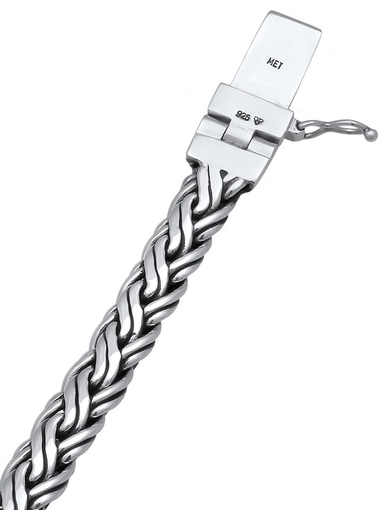 Produktbild Kuzzoi Basic Armband, Twisted (21 cm, 925er Silber)