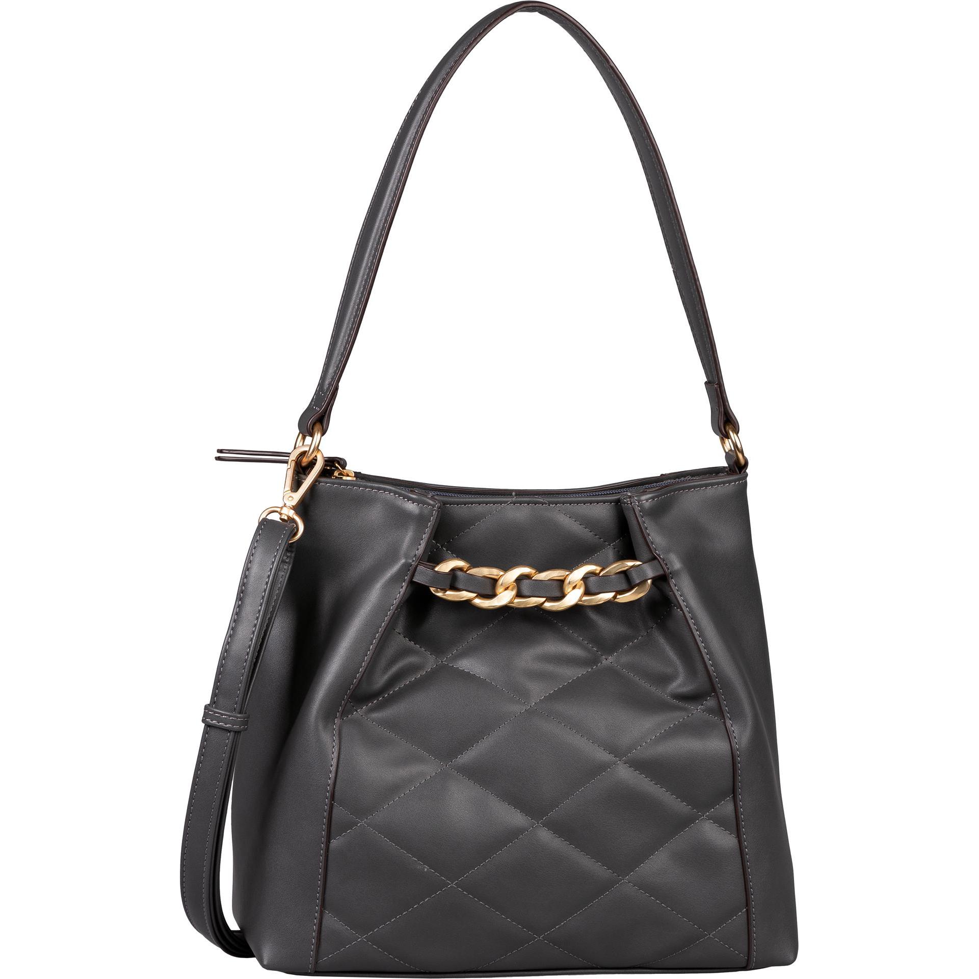 Thumbnail - Gabor, Handtasche, BEHEIM INTERN. FASHION Charlotte, Bucket bag, dark gr, Grau