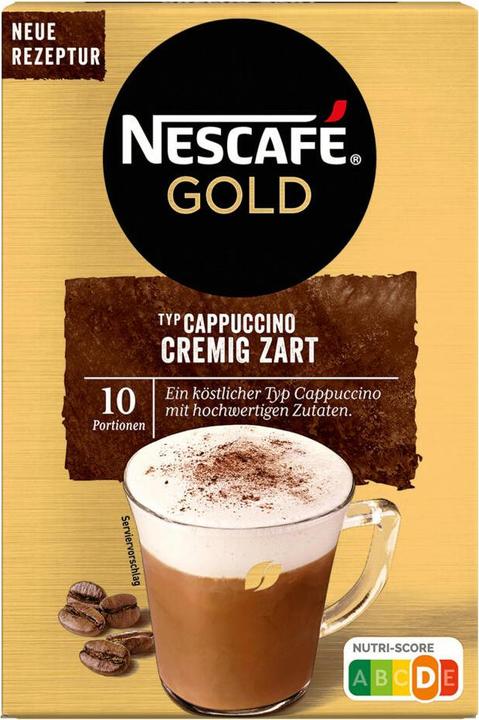 Image du produit Nescafé Cappuccino Crémeux Tendre Boisson en poudre 10x 14,0 g (140 g)