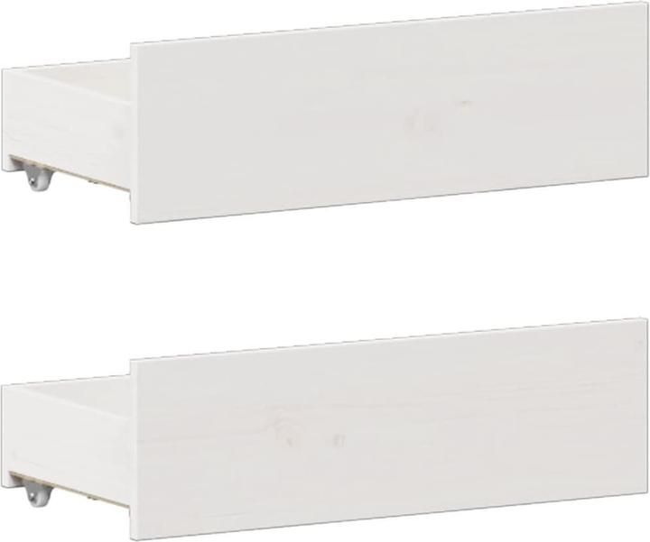 Produktbild vidaXL Bücherregalbett (100 x 200 cm)