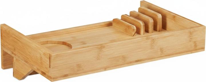 Image du produit Relaxdays Plateau de lit, bambou (35 x 23 x 9.50 cm)