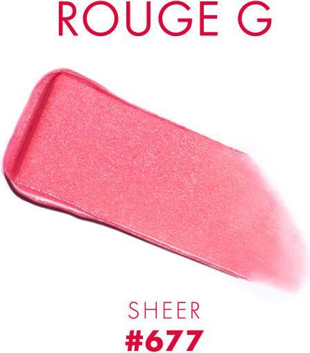 Image du produit Guerlain Rouge G Sheer Shine Lips No 677 (677)