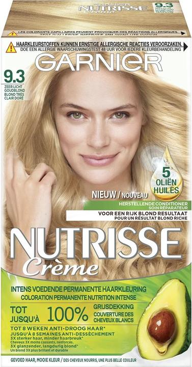 Produktbild Garnier Nutrisse Creme Dauerhafter Haarfarbe (Goldblond)