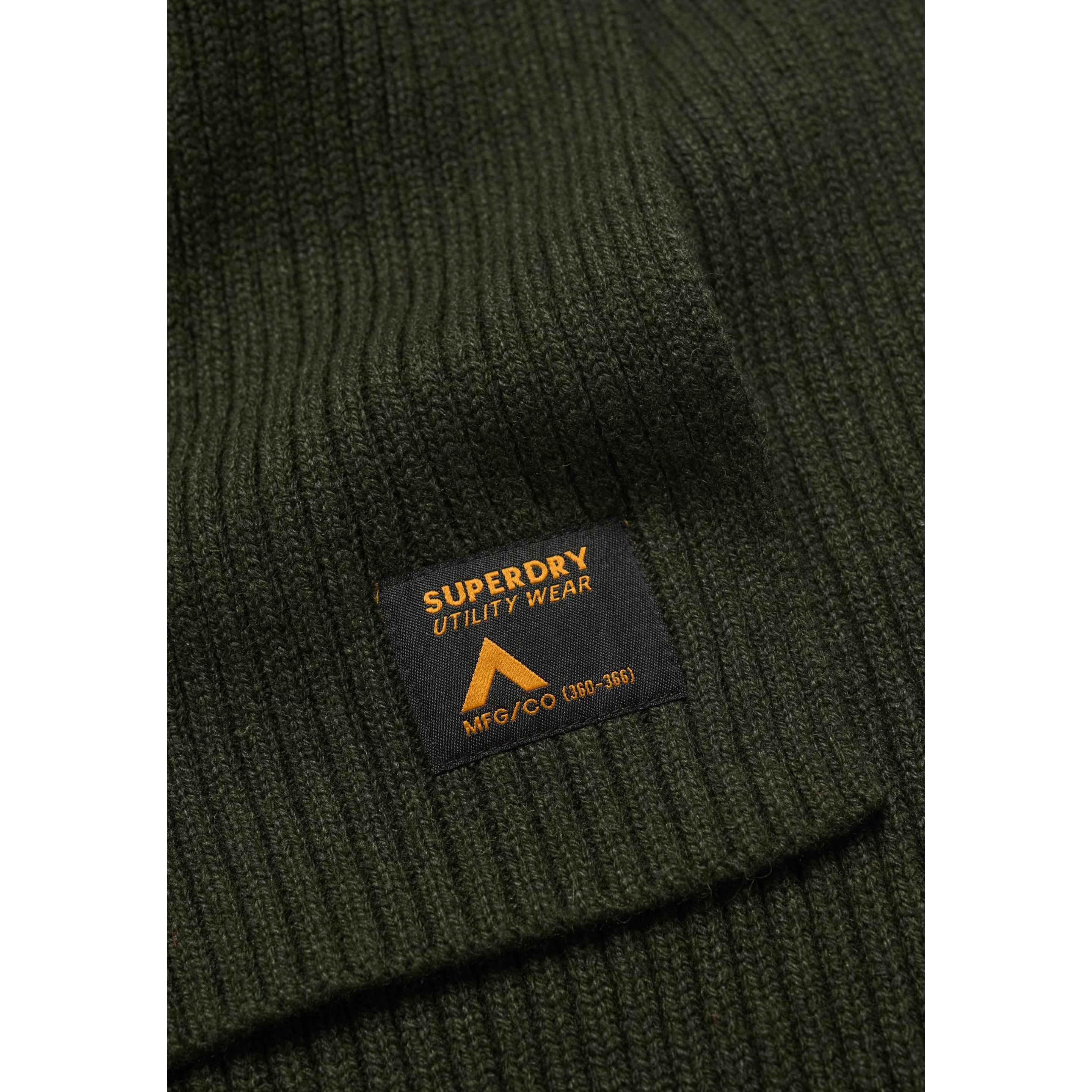 Thumbnail - Superdry, Herren, Schal, gestrickter schal kind workwear, Grün