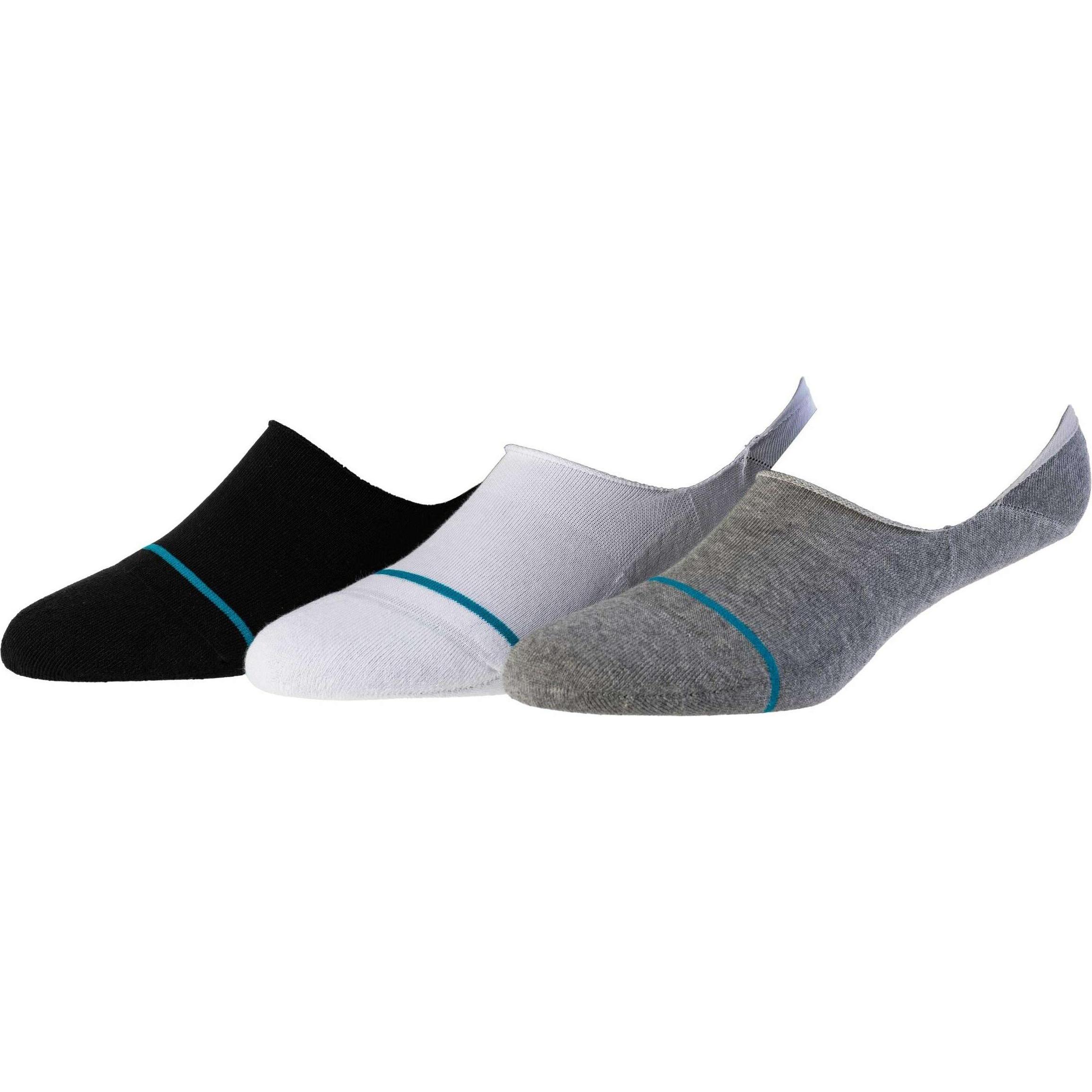 Stance, Herren, Socken, Socken Icon No Show Multi 3er-Pack, Mehrfarbig, (3er Pack, 38 - 42)