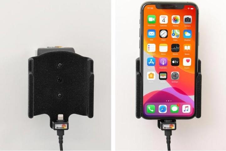 Actual product image Brodit 721161 - Mobile/Smartphone - Active cradle - Car - Black