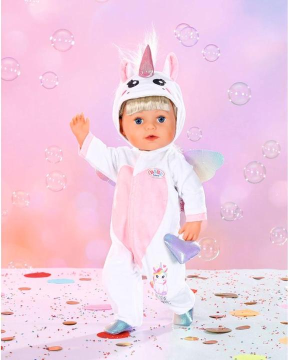 Produktbild Zapf Creation Baby Born Einhorn Kuschelanzug