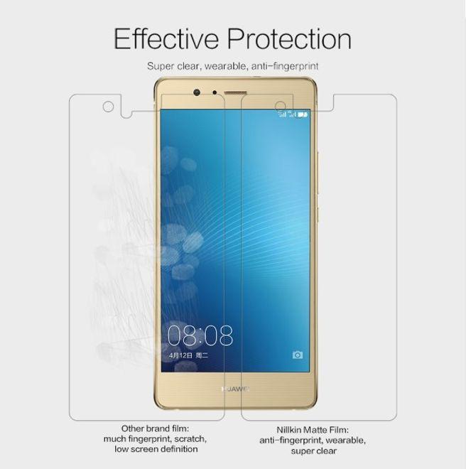 Actual product image Nillkin Matte Series (1 Piece, Huawei P9 Lite)