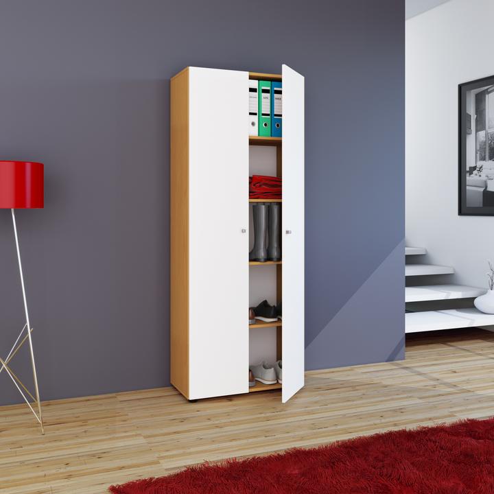 Actual product image VCM Wooden multi-purpose cabinet Vandol with hinged doors (70 x 40 cm)