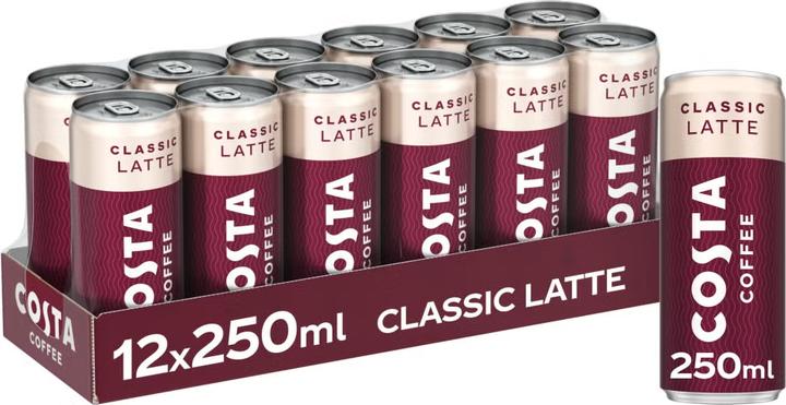 Produktbild Costa Coffee Latte (12 x 25 cl)