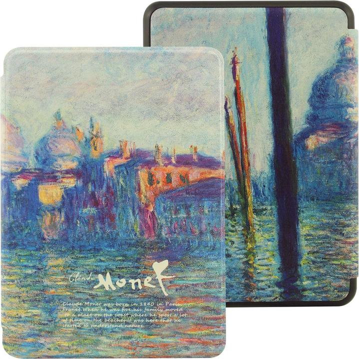 Actual product image Lobwerk Tablet sleeve for Amazon Kindle Paperwhite 2021 11th generation 6.8 inch slim case with stand