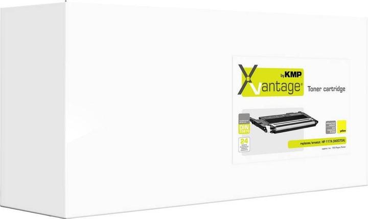 Actual product image KMP Xvantage Toner individually replaces HP 117A (W2072A) Yellow 700 pages Compatible Toner (G)