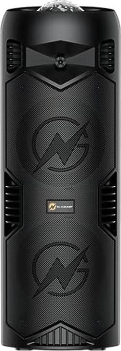 Productafbeelding N-Gear LGP5150 - Draadloze Bluetooth-Partyspeaker - Karaokeset - 1 Microfoon - Ontdeklichting - Stealth (3 h, Oplaadbare batterij)