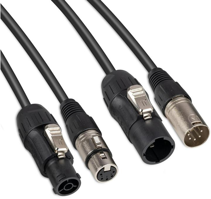 Image du produit PD Connex CX13-0.50 Powercon XLR - Powercon XLR 0.5 m (0.50 m)