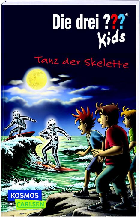 Actual product image Die drei??? Kids: Tanz der Skelette (German, Boris Pfeiffer, Harald Juch, 2020)