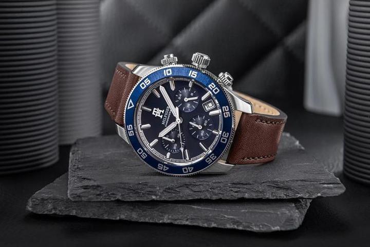 Actual product image Tommy Hilfiger TH85 Chronograph Herrenuhr 1792163 + BOX (Chronograph, 41 mm)