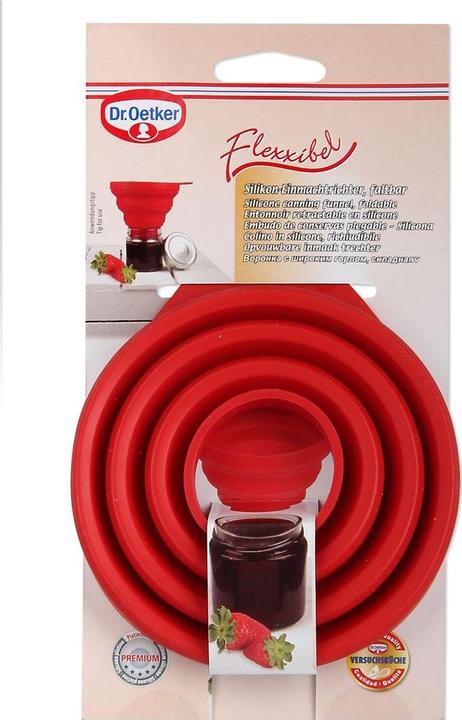 Produktbild Dr. Oetker Einmachtrichter Silikon (5 x 10 cm)