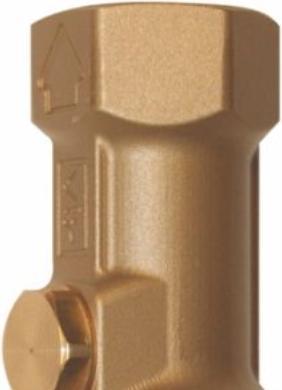 Image du produit GPA SAV kontraventil 1/2' m/m - PN16 Kontrollerbar kontraventil i Rødgods, Fjederbelastet.