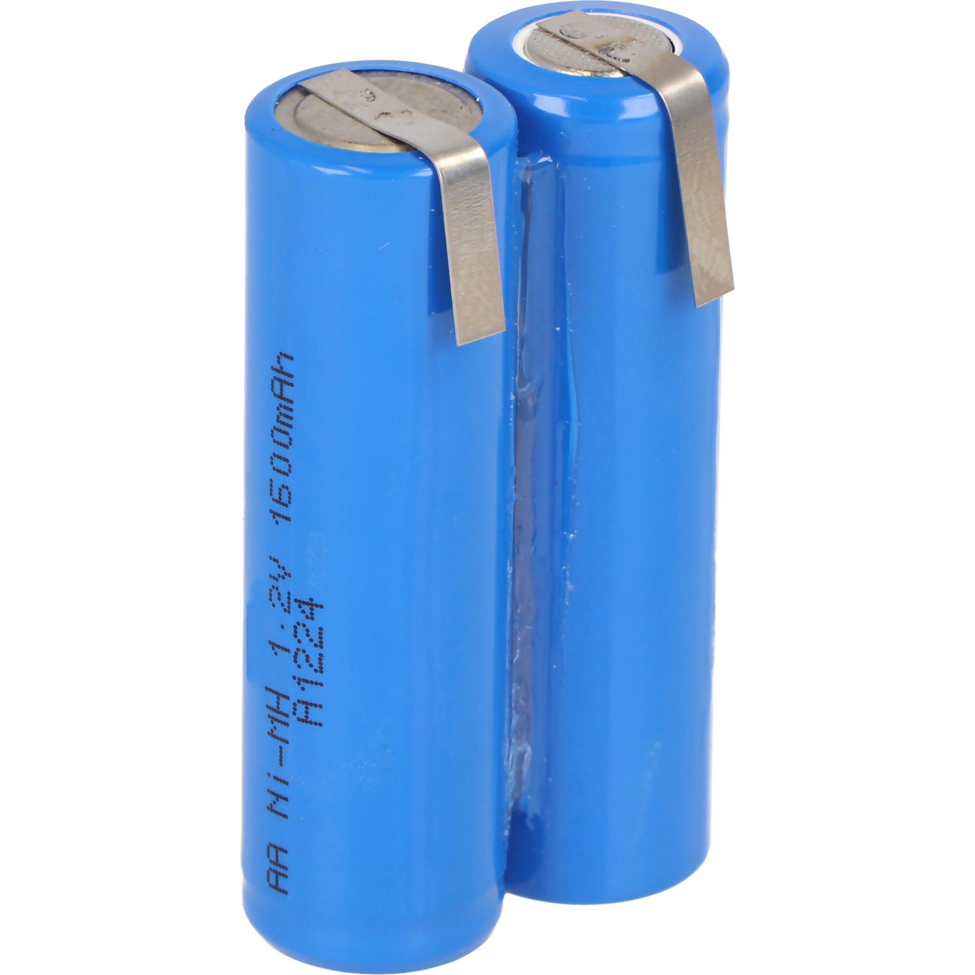 XCell Rasiererakku NiMH 2,4V 1600mAh passend für Norelco Advantage 6706X (1 Stk.), Batterien + Akkus