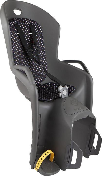 hamax Amiga Kindersitz Gepäckträger dark grey (Sattelstütze)