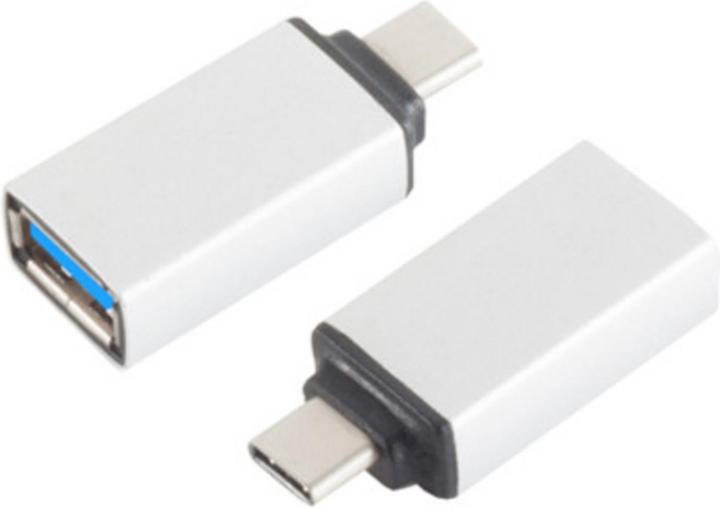Produktbild S-Conn 14-05015 USB 3.1 C USB 3.0 A Silber Kabelschnittstellen-/adapter (USB 3.2 Gen 2)