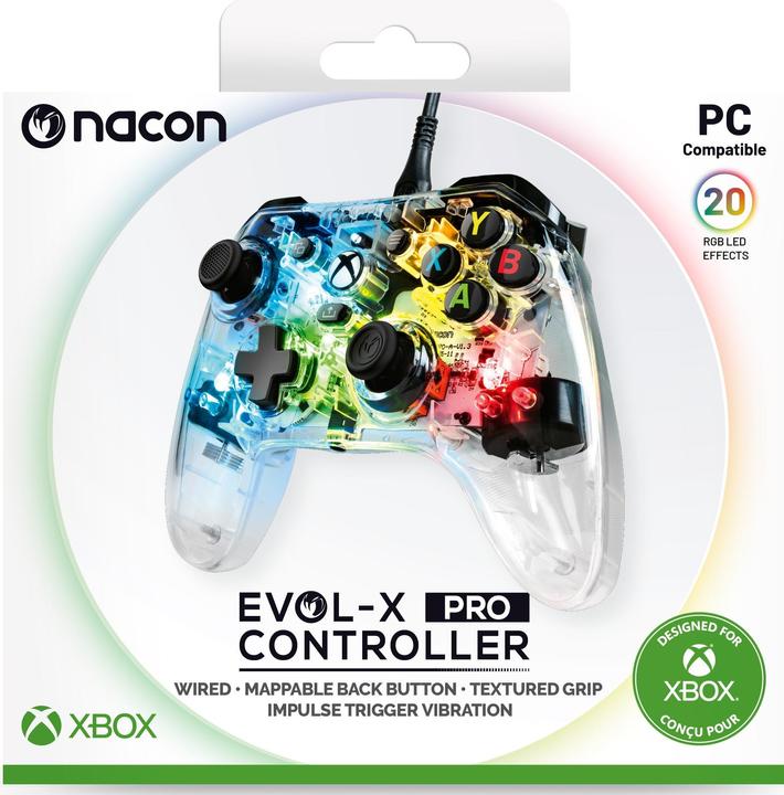 Actual product image Nacon Gaming EVOL-X Pro Controller (PC, Xbox Series X, Xbox One S)