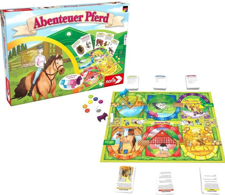 Produktbild Noris Abenteuer Pferd (Deutsch, 2 - 4 Spieler)