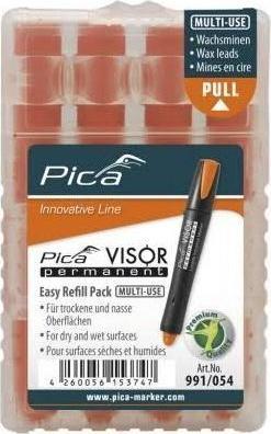 Actual product image Pica Marker (fluorange-orange, 10 mm, 1 x)