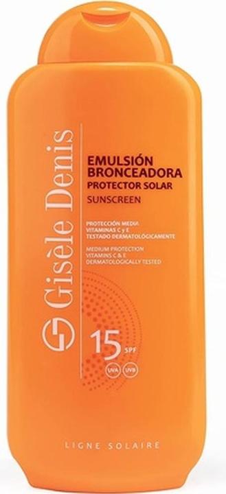 Actual product image Gisele Denis SunEmulsión Bronceadora (400 ml) (Suntan cream, SPF 15, 400 ml)