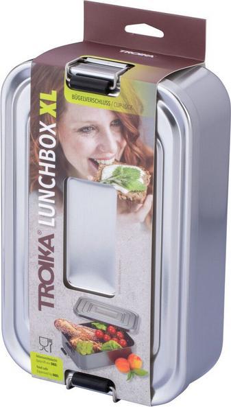 Actual product image Troika LUNCH BOX XL Boîte repas XL avec couvercle Swingbox, gris