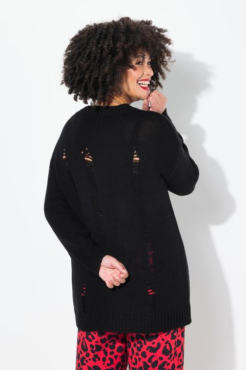 Produktbild Angel of Style Pullover, Loose Fit, Destroyed-Look (58)