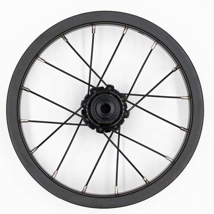 Actual product image Kids Ride Shotgun Dirt Hero Wheel Assembly 12" Front, Dirt Hero wheel (12")