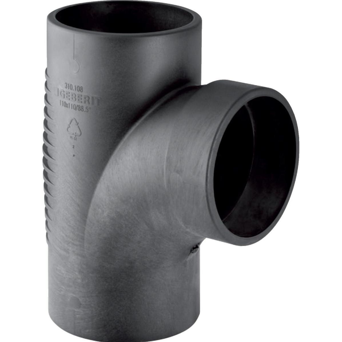 Geberit, Zubehör Sanitärinstallation, Silent-db20 gren 88.5° 110mm - Swept-Entry 310.108.14.1
